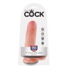 King Cock Pene con Testículos de 7 - Color Natural