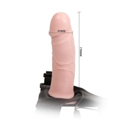 Arnés con Dildo Hueco Mens Pants Vibrador