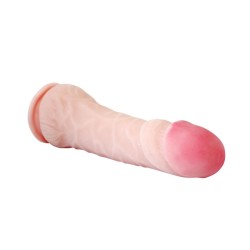 Baile Dildo con Ventosa Color Natural 23.5 cm