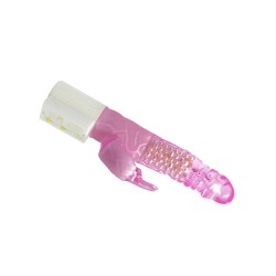 Baile Vibrador Transparente Color Rosa