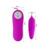 Pretty Love Huevo Vibrador Harriet Color Púrp CL70