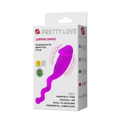 Pretty Love Vibrador Jumping Snake Color Púrpura