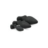 Set 3 Plugs de Silicona - Negros