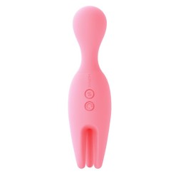 Vibrador Nymph con Brazos Giratorios Independientes Rosa