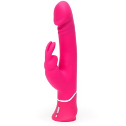 Vibrador Realistic Dual Density Rabbit Rosa