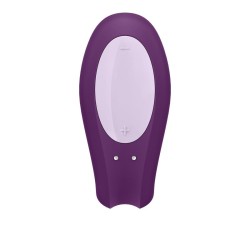 Vibrador para Parejas con APP Double Joy Violeta