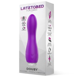 Douby Vibrador Silicona Púrpura