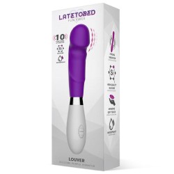 Louver Vibrador Silicona Púrpura