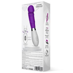 Louver Vibrador Silicona Púrpura