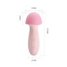 Mushroom Vibrador/Masajeador Silicona USB