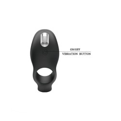 Anillo para el Pene con Vibración USB Silicona