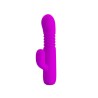 Leopold Vibrador con Función de Movimiento USB Silicona