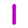 Leopold Vibrador con Función de Movimiento USB Silicona