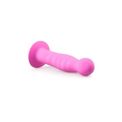 Dildo con Ventosa de Silicona - Rosa