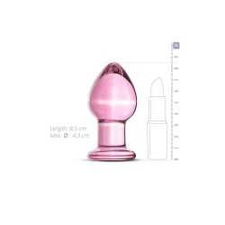 Plug anal Cristal Rosa