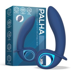 Vibrador Alpha Advanced con Función de Inflado y Vibración USB Silicona