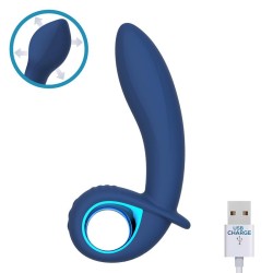 Vibrador Alpha Advanced con Función de Inflado y Vibración USB Silicona