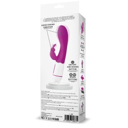 Tonny Vibrador USB Punto G 36 Funciones Silicona Púrpura