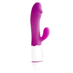 Ellys Vibrador USB 36 Funciones Silicona Púrpura