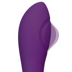 No. Eleven Vibrador con Conejito, Punto G y Fución de Pulsación USB Margnético Silicona