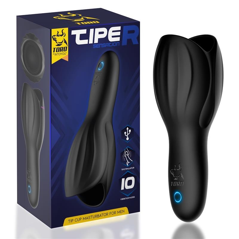 Tiper Copa Masturbadora para el Pene Silicona USB