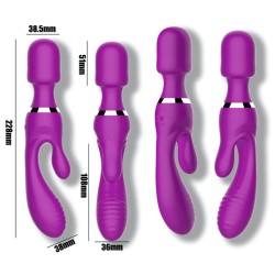 No. Fifteen Vibrador y Masajeador 3 Motores Independientes