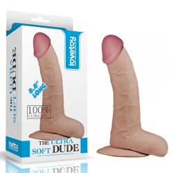 Dildo The Ultra Soft Dude 8.8 Natural