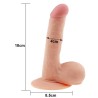 Dildo The Ultra Soft Dude 7.5 Natural