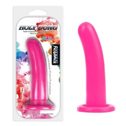 Estimulador Holy Dong 5.5 Silicona Líquida Rosa