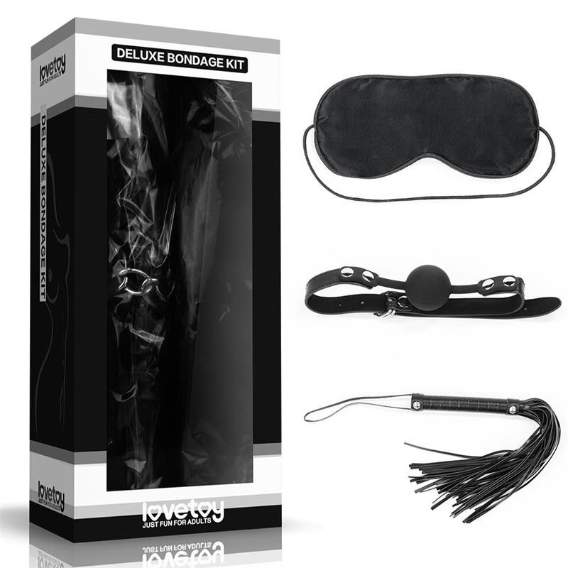 Kit Bondage Deluxe Negro