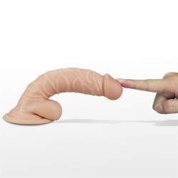 Dildo Real Extreme con Vibración 7.5 Natural