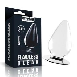 Plug Anal Flawless Clear 4.5 Transparente