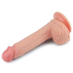 Dildo Nature 8.5 Silicona Líquida Natural