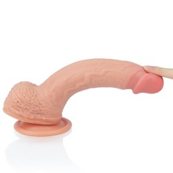 Dildo Nature 8.5 Silicona Líquida Natural