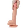 Dildo Nature 8.5 Silicona Líquida Natural