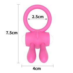 Anillo Vibrador Power Clit Rosa