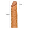 Funda para el Pene Add 2 Pleasure X Tender Marrón