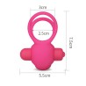 Anillo Vibrador Doble Power Clit Duo Rosa