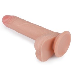 Dildo Nature 7 Silicona Líquida Natural