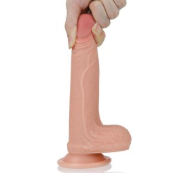 Dildo Nature 7 Silicona Líquida Natural