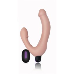 Doble Dildo Strapless...