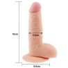 Dildo The Ultra Soft Dude 7.5 Natural