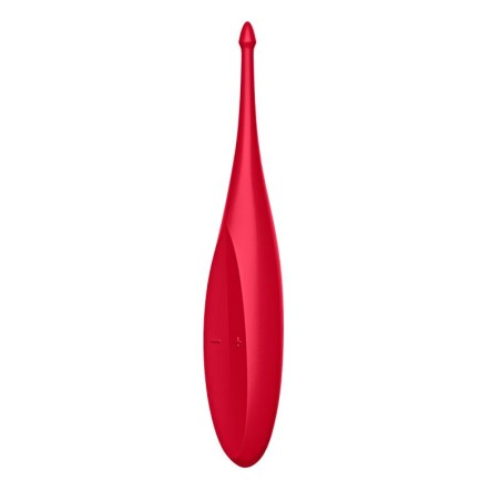 Twirling Fun Varita Vibradora Silicona USB Rojo