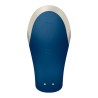 Double Love Luxury Vibrador para Parejas con APP Azul