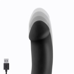 Angus Vibrador con Función de Movimiento Thrusting 2 Motores Silicona USB