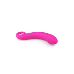 Dildo Rosa Silicona - Próstata