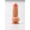 Dildo Juicy 18.5 x 5 cm Natural