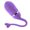 Huevo Vibrador Control Remoto Odise USB Silicona Púrpura