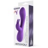 Mauve Vibrador Unibody Silicona Líquida USB Púrpura