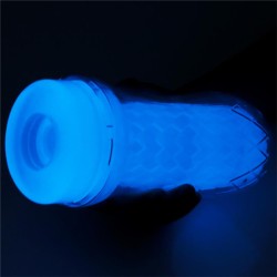 Masturbador Masculino Lumino Luz Azul